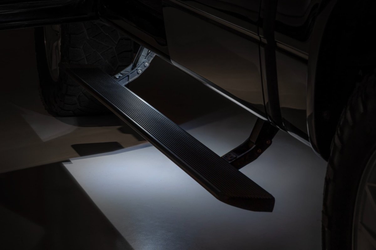 Ford F-150 Power Running Boards - Rough Country - HT-Series - '09-'14